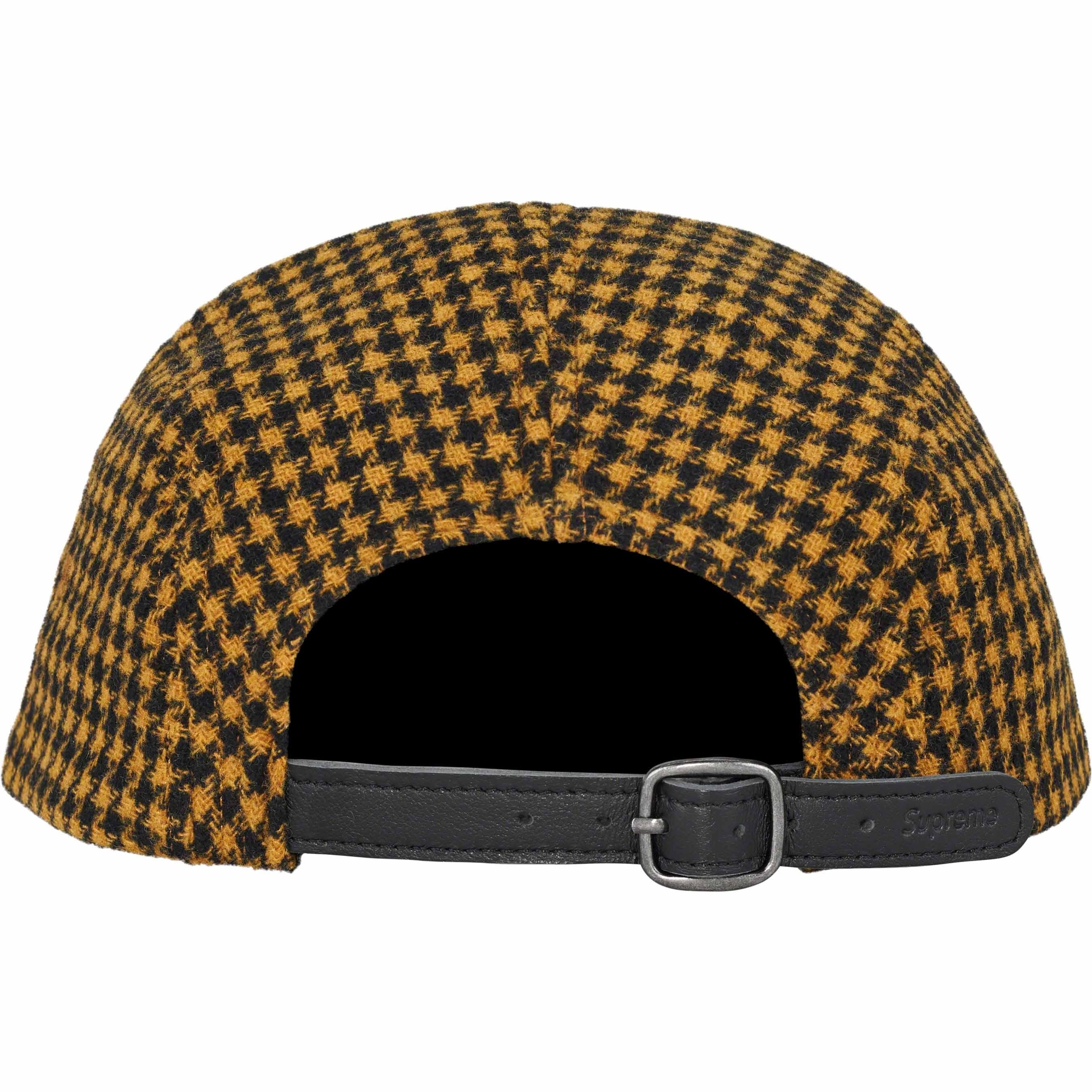 Houndstooth Wool Camp Cap view 3